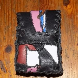 unique leather Cigaret-Pouch / Camera Pouch